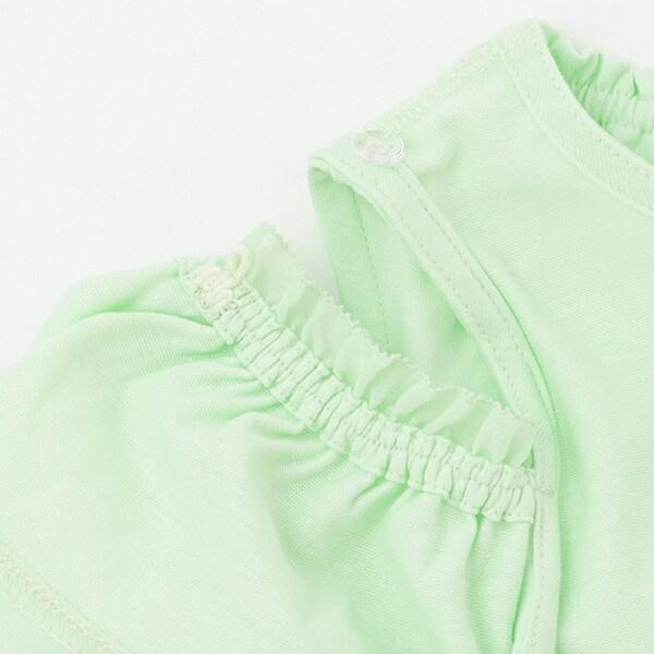 項鍊刺繡露肩兩穿短袖T恤