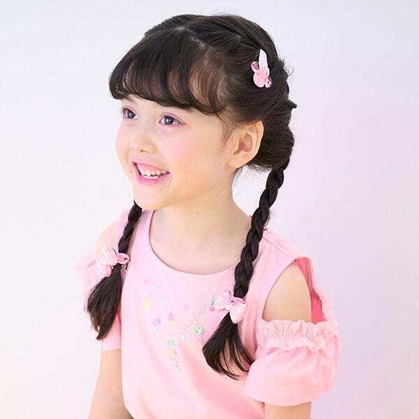 項鍊刺繡露肩兩穿短袖T恤