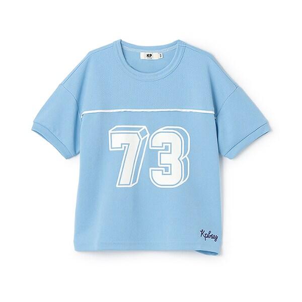 遇紫外線變色印花網眼木糖醇加工T恤