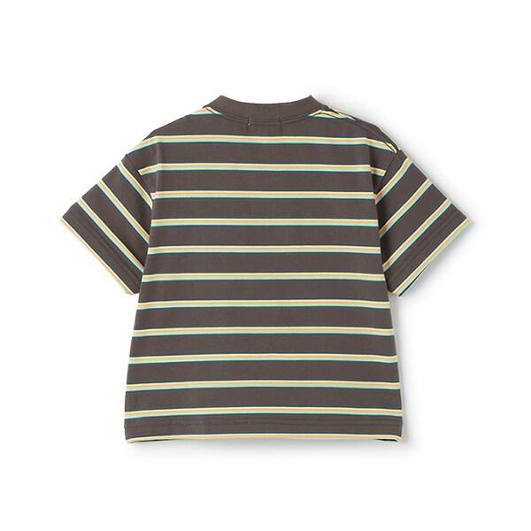 多色條紋T恤