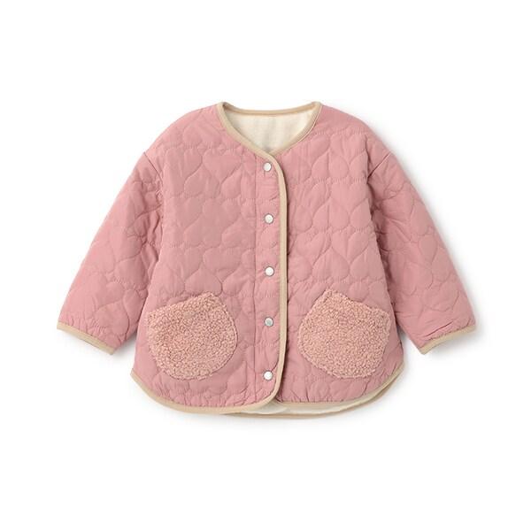 【人氣商品】【直營店無售】愛心絎縫夾克