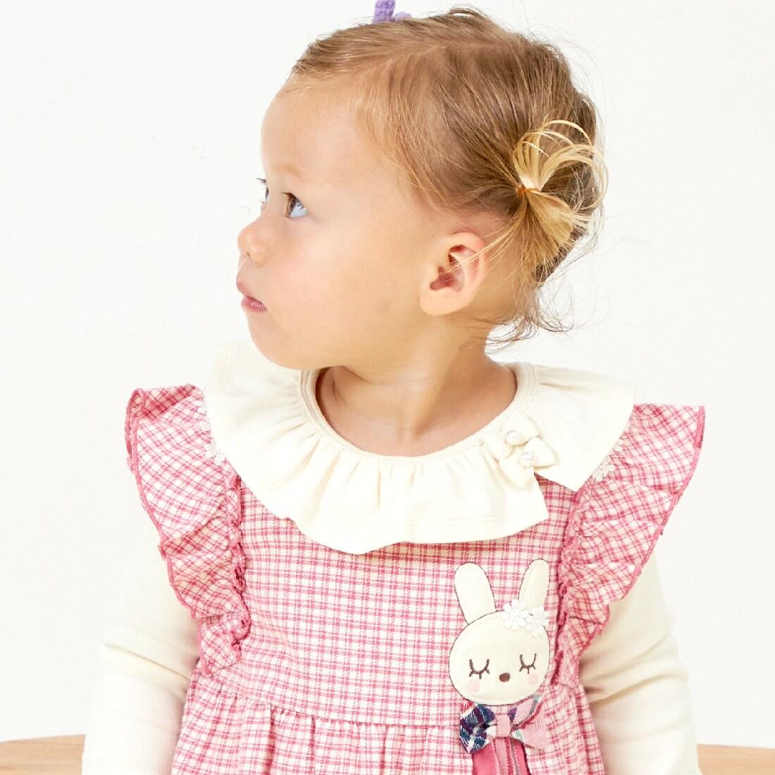 KP 荷葉邊領長袖T恤(80~140)