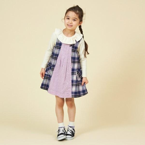 KP 荷葉邊領長袖T恤(80~140)