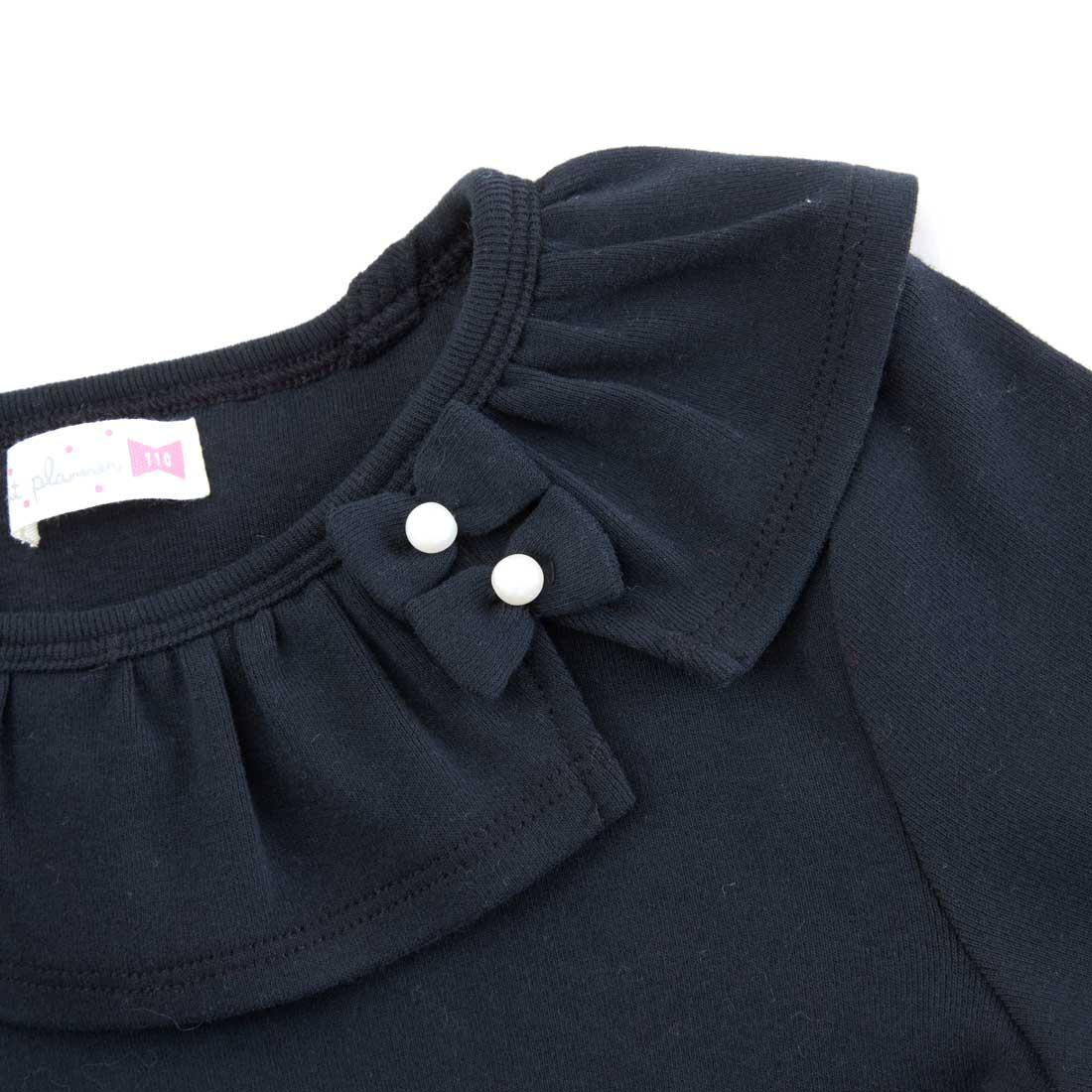 KP 荷葉邊領長袖T恤(80~140)