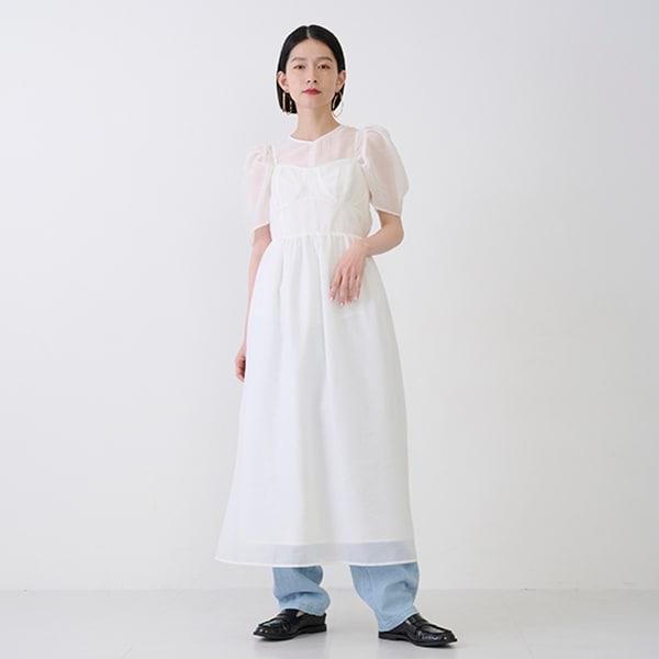 【LADIES】束身胸衣連衣裙套裝