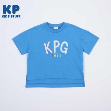 徽標貼布短袖T恤(140~160)