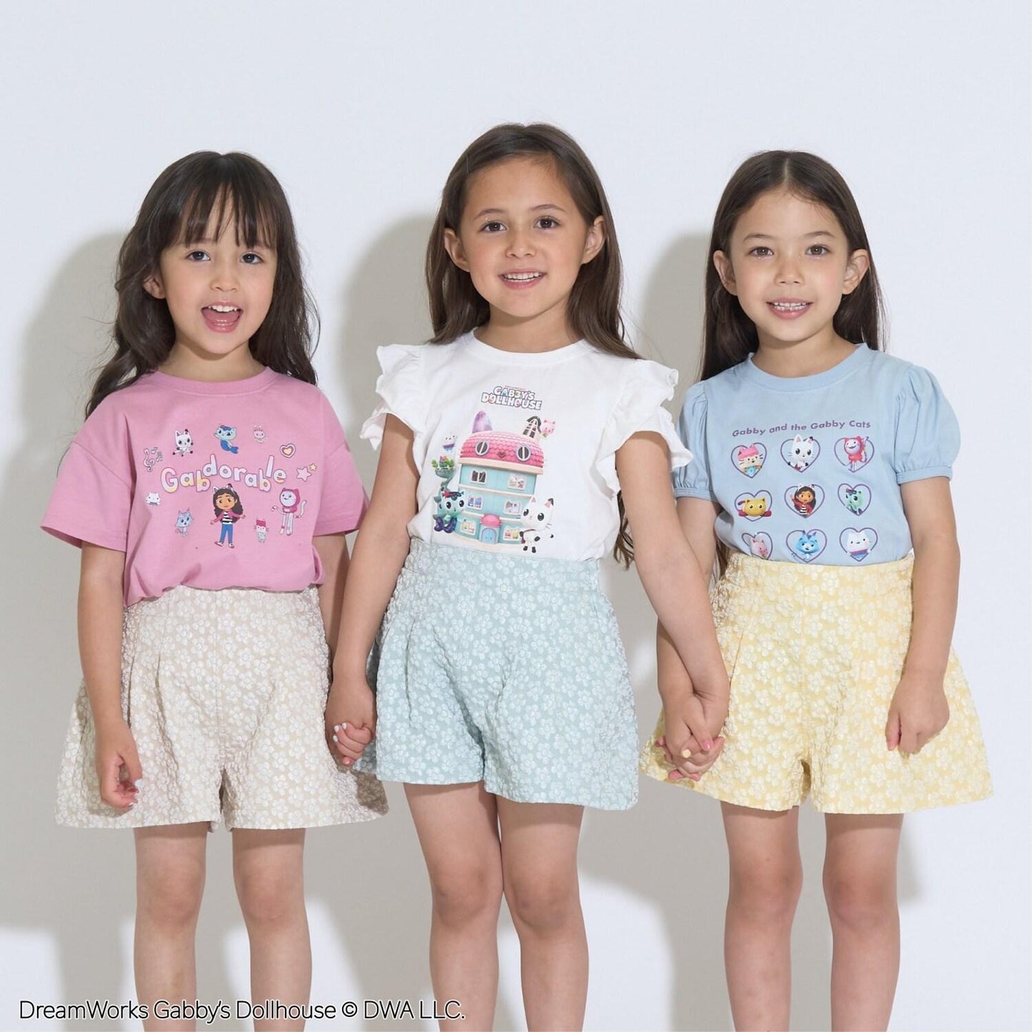 【Gabby’s Dollhouse】【純棉】設計感袖子印花T恤