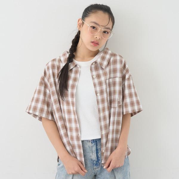 2WAY格紋襯衫套裝