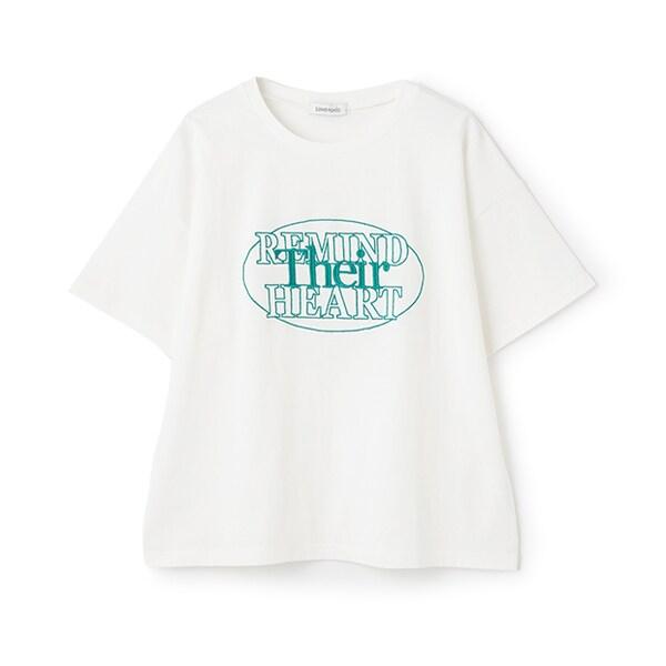 【GOODPRICE】【純棉100%】圓形標誌刺繡T恤