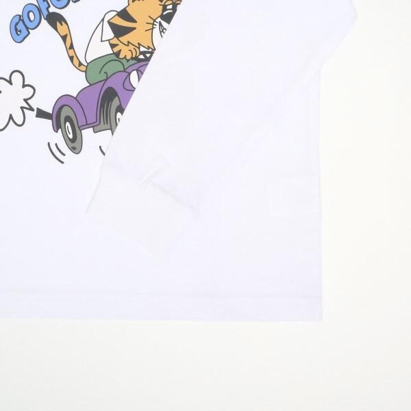 KPBOY 虎紋印花長袖T恤(100~160)