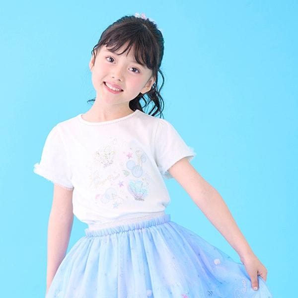 貝殼亮片短袖T恤