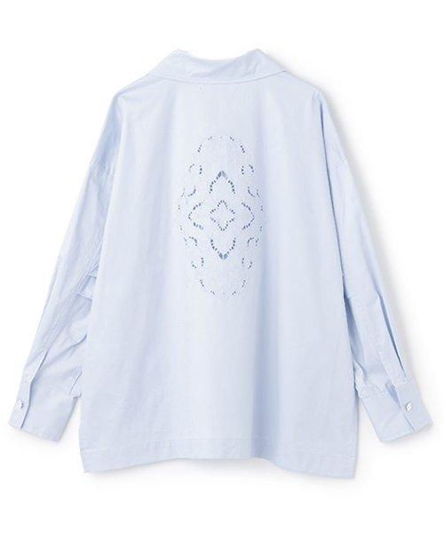 背部刺繡襯衫