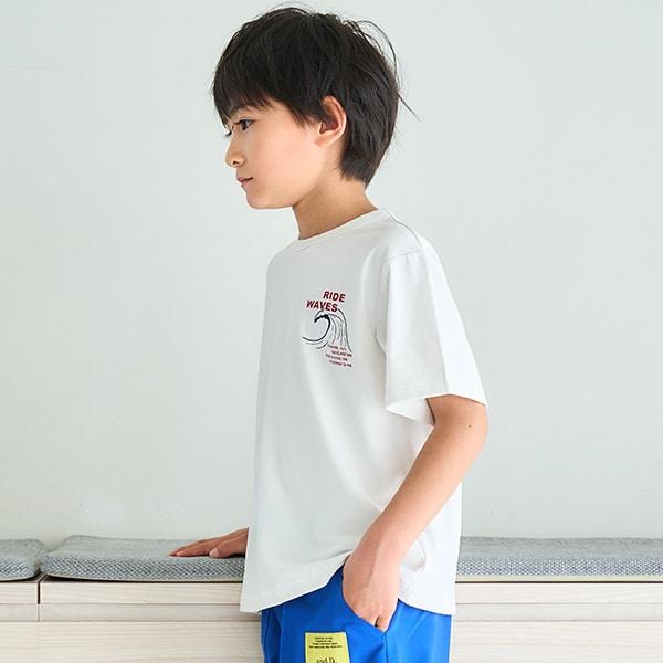 【水陸兩用】混合彩色SUMMER印花短袖T恤