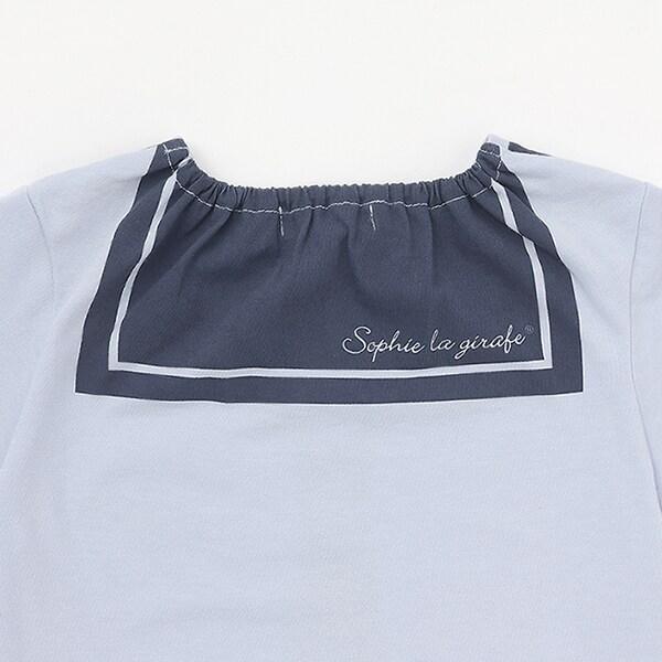 水手風印花短袖T恤