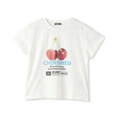 櫻桃圖案T恤