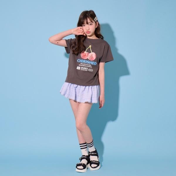 【Nico☆Petit刊載】【因大受好評再次到貨】層疊半身裙