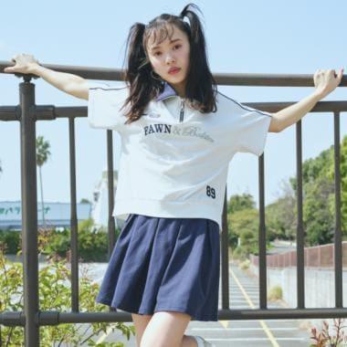 【LTXC】【接觸冷感/清涼】半拉鍊套裝