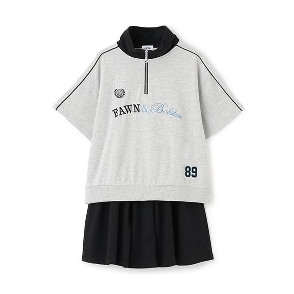 【LTXC】【接觸冷感/清涼】半拉鍊套裝