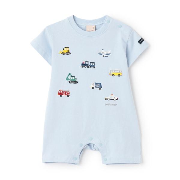 【リンク】工程車刺繡連體衣