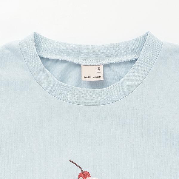 防汙/鏈環 閃亮圖案T恤(青少年)