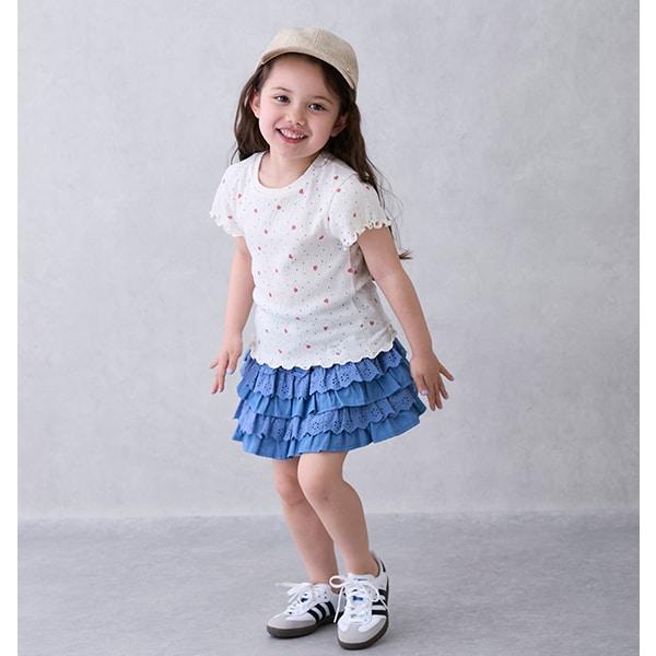 蕾絲荷葉邊裙(兒童)