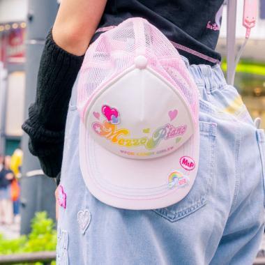 復刻款彩虹漸變字母標誌棒球帽【涼感】