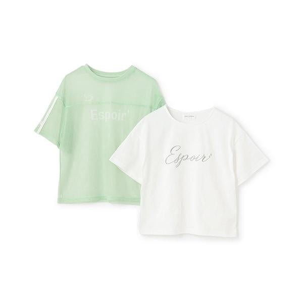 【Nico☆Petit登載】網眼T恤套裝