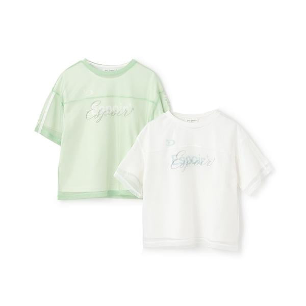 【Nico☆Petit登載】網眼T恤套裝