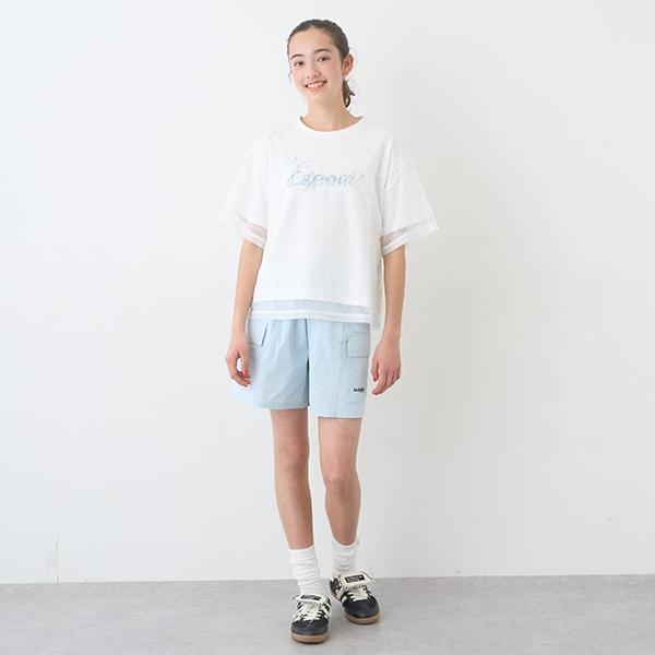 【Nico☆Petit登載】網眼T恤套裝