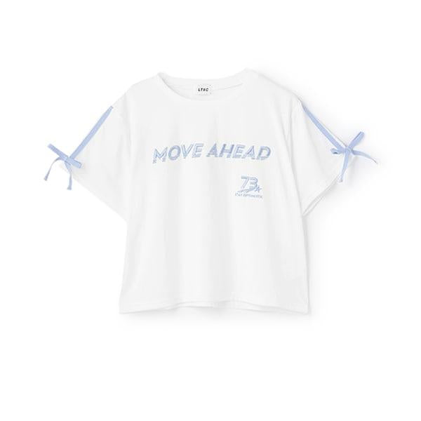 【LTXC】【吸水速幹/清爽】袖部蝴蝶結遊戲T恤