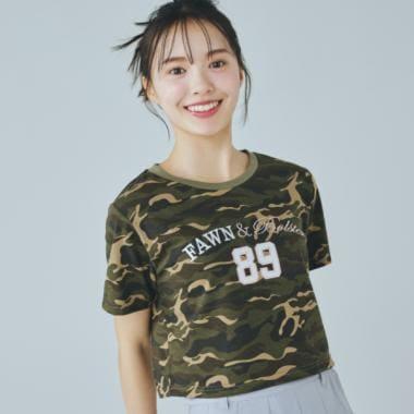 【LTXC】【接觸冷感/清涼】立體貼花短袖T恤