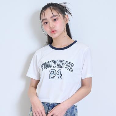 【LTXC】【接觸冷感/清涼】立體貼花短袖T恤