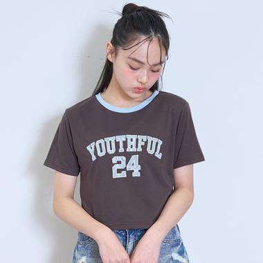 【LTXC】【接觸冷感/清涼】立體貼花短袖T恤