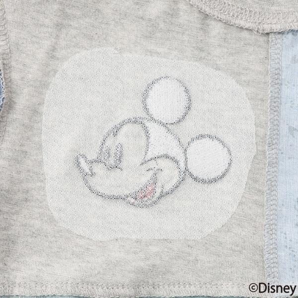 【《迪士尼》】拼接短袖T恤