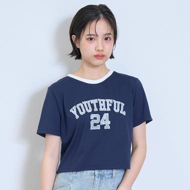 【LTXC】【接觸冷感/清涼】立體貼花短袖T恤