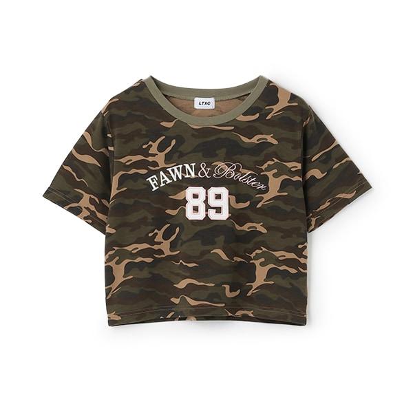 【LTXC】【接觸冷感/清涼】立體貼花短袖T恤