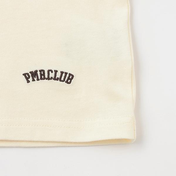 【接觸冷感】袖部拼色T恤(青少年款)