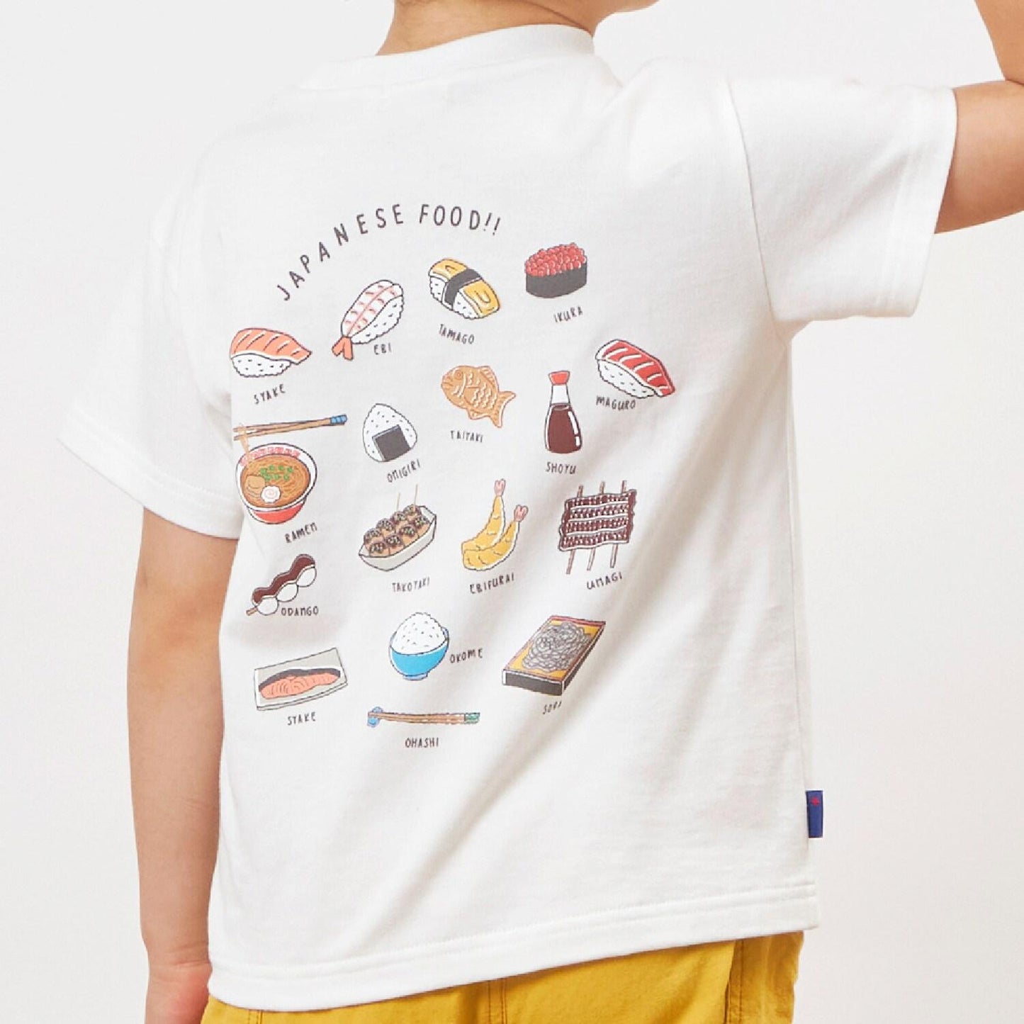 日本製/JAPANESEFOOD短袖T恤(80-90cm)