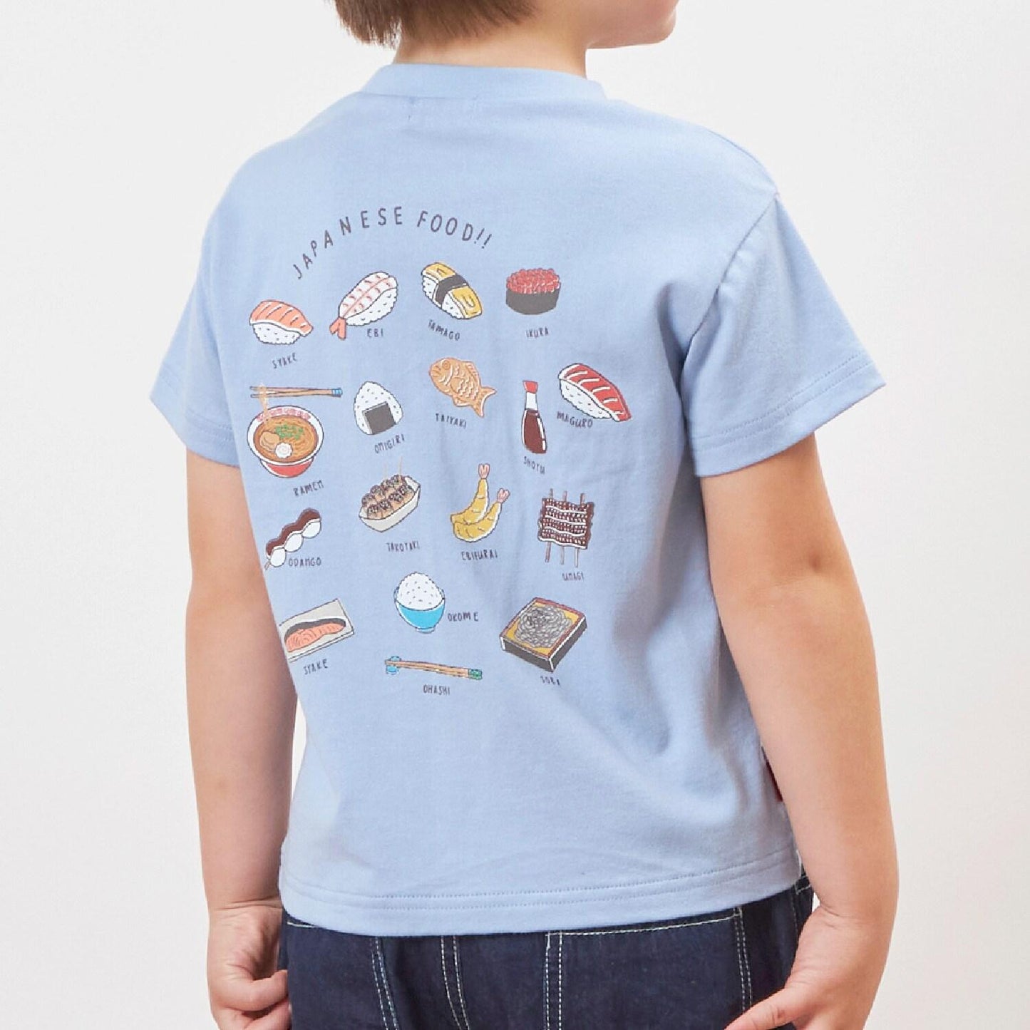 日本製/JAPANESEFOOD短袖T恤(100-130cm)