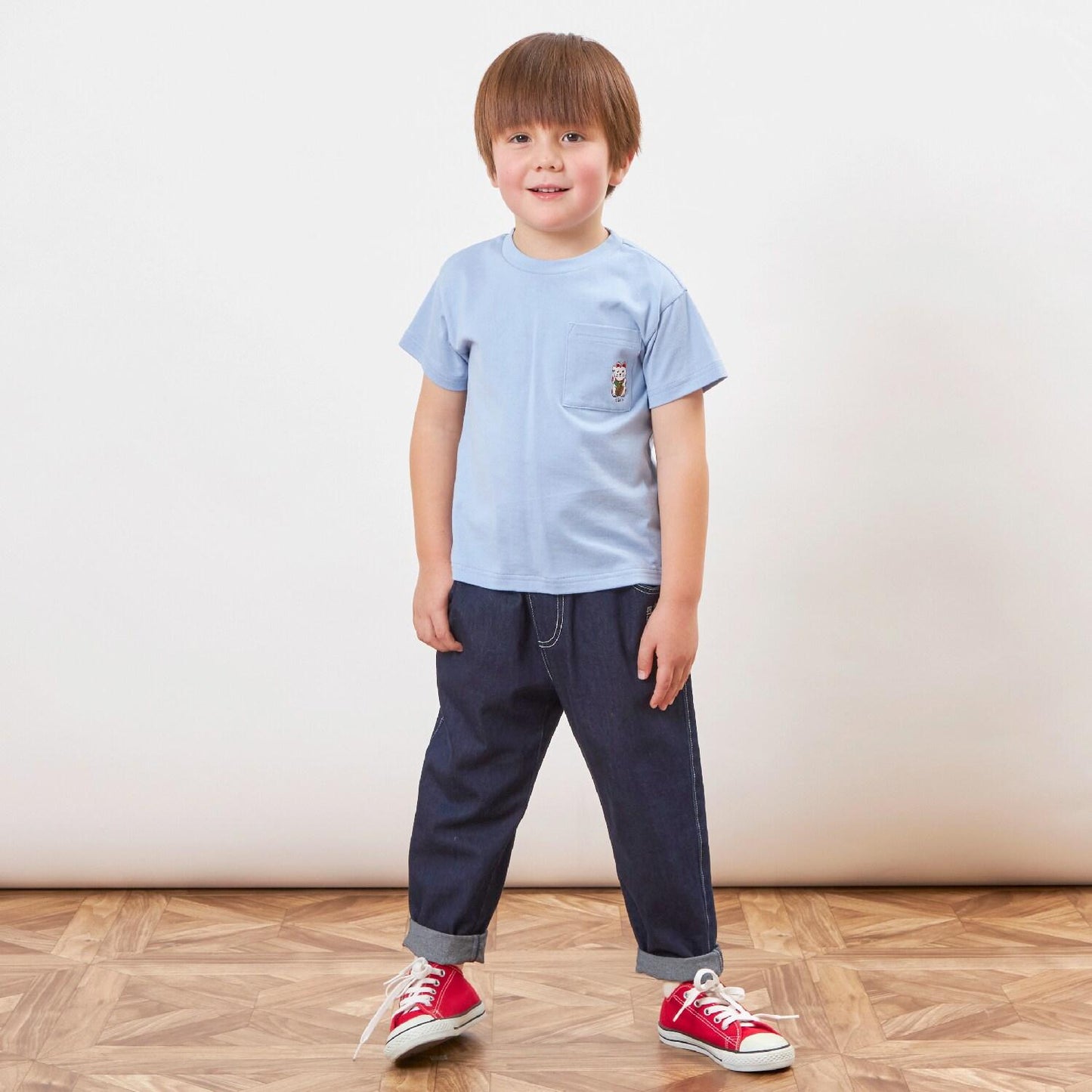 日本製/JAPANESEFOOD短袖T恤(100-130cm)