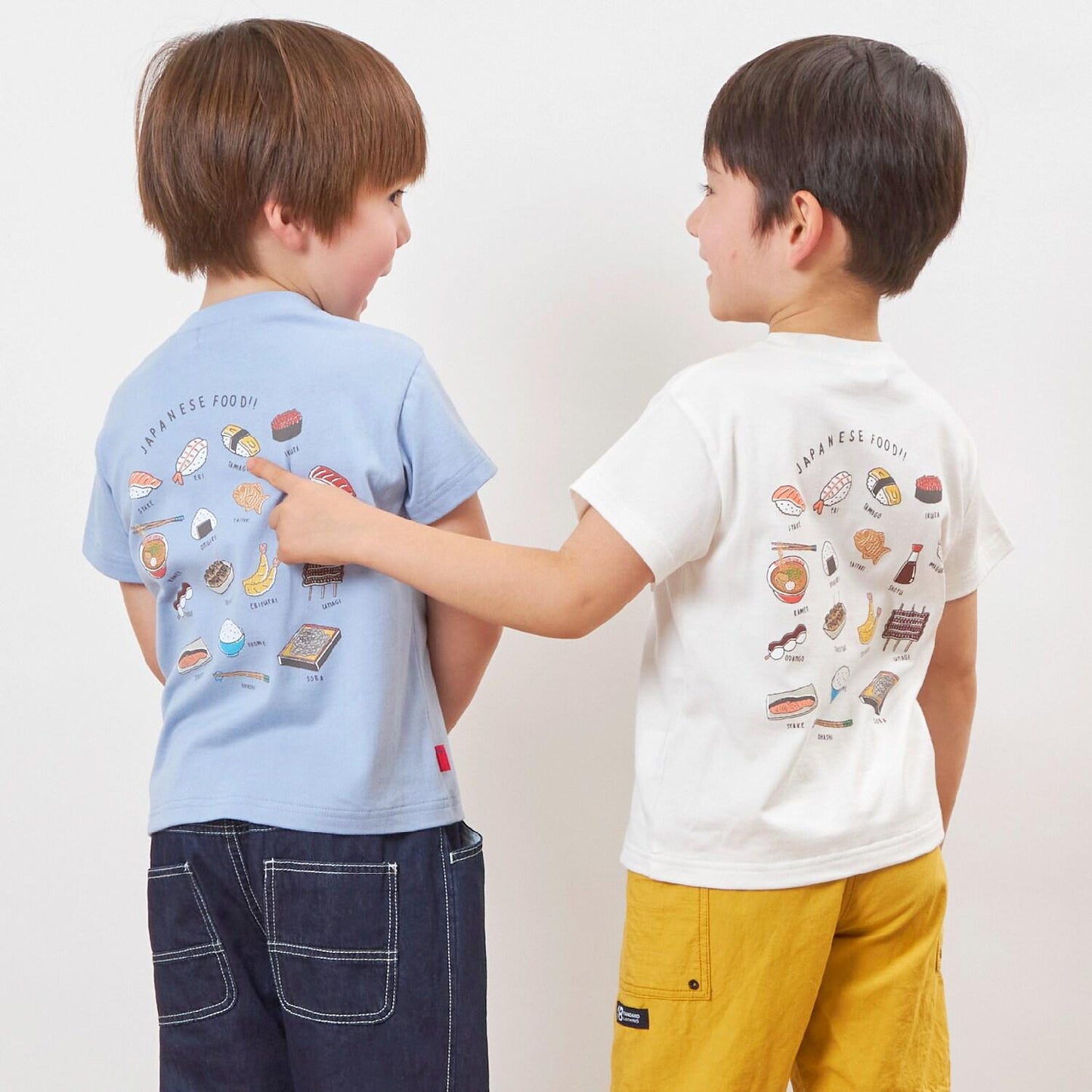 日本製/JAPANESEFOOD短袖T恤(100-130cm)