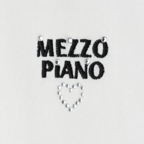 袖部條紋蝴蝶結短袖T恤