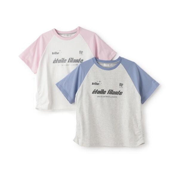 【Nico☆Petit登載】【防汙處理】插肩袖T恤