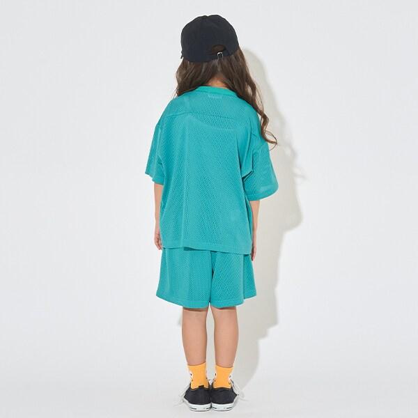 【可成套搭配】V領網眼上衣