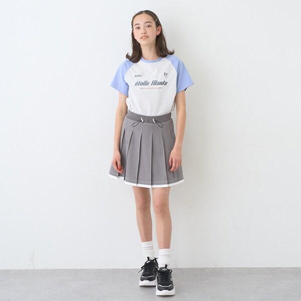 【Nico☆Petit登載】【防汙處理】插肩袖T恤