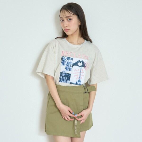 【7days】【GOODPRICE】【純棉100%】巴黎轉印印花T恤