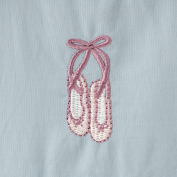 芭蕾舞鞋刺繡荷葉邊雙肩包