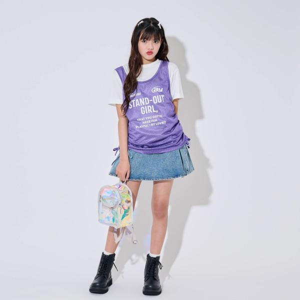 網紗長袖T恤套裝