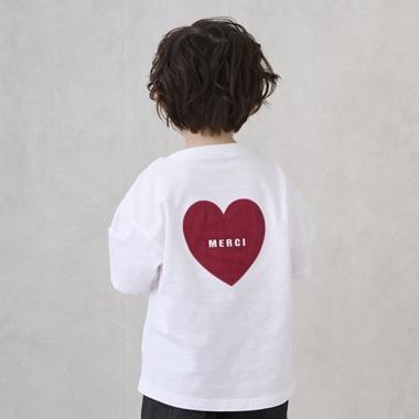 【防汙處理】背部愛心短袖T恤