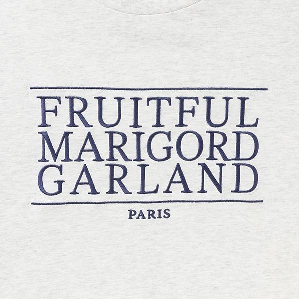 【GOODPRICE】【純棉100%】三段標語刺繡T恤